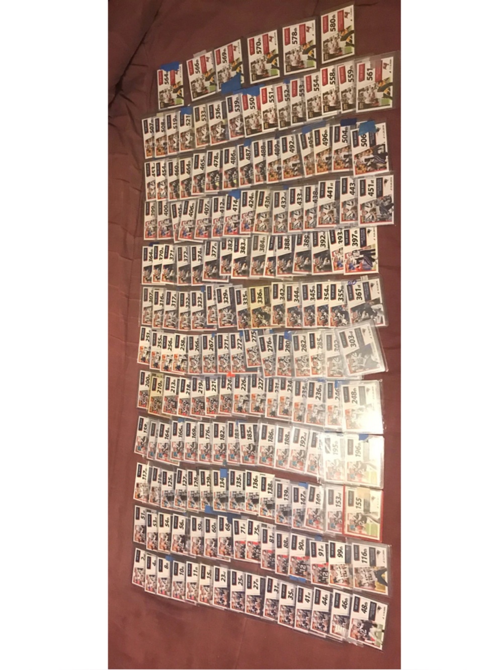 2021 Score Tom Brady Tribute NO DUPES Patriots Bucs Touchdown Tribute Lot Of 182